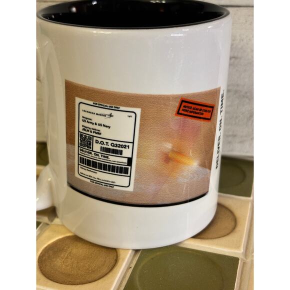 Dark Eagle Hypersonic Lockhead Martin Mug Rare Collector's Cup US Army Pilot - Picture 3 of 6